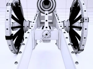 cannon unicorn 3D Model