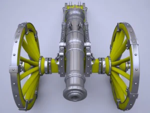 cannon unicorn 3D Model