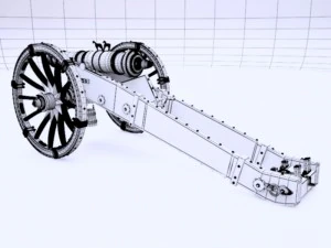 cannon unicorn 3D Model