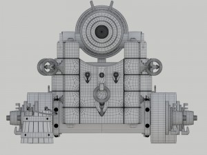 vessel cannon unicorn 3D Model