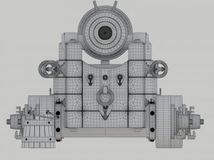 vessel cannon unicorn 3D Model