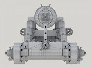 vessel cannon unicorn 3D Model