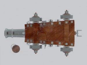 vessel cannon unicorn 3D Model