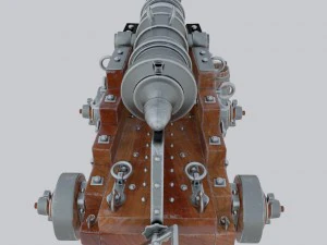 vessel cannon unicorn 3D Model