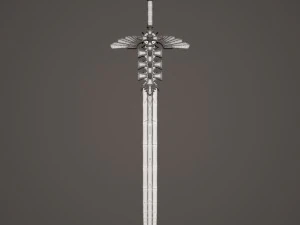 miecz fantasy Model 3D