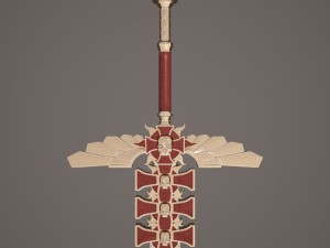 fantasy sword Model 3D