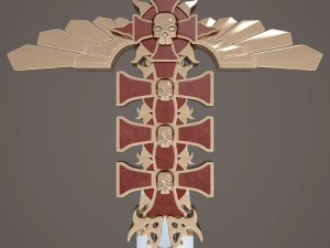 miecz fantasy Model 3D