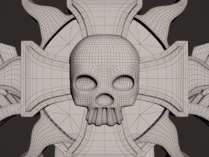 miecz fantasy Model 3D