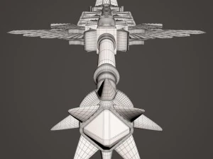 miecz fantasy Model 3D