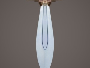 fantasy sword Model 3D