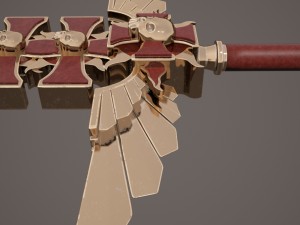fantasy sword Model 3D