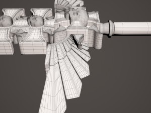 fantasy sword Model 3D