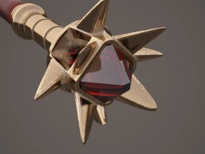 miecz fantasy Model 3D