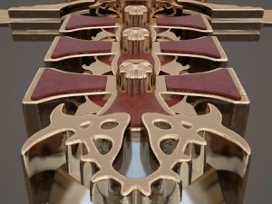 miecz fantasy Model 3D