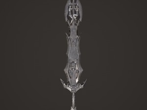 fantasy sword2 3D Модель