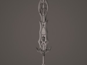 fantasy sword2 3D Модель