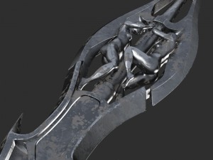fantasy sword2 3D Модель