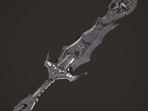 fantasy sword2 3D Модель