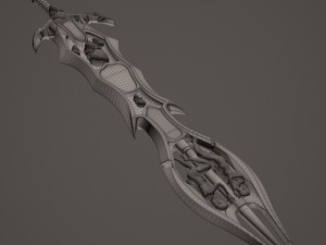 fantasy sword2 3D Модель