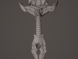 fantasy sword2 3D Модель