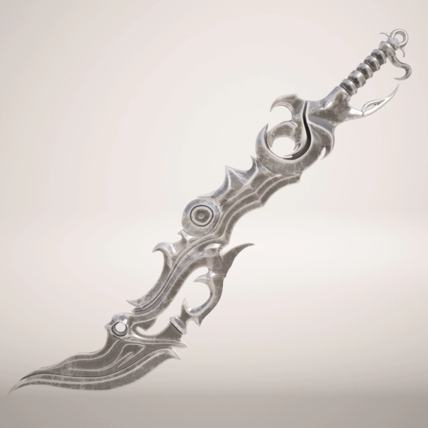 darkness sword 3D Model .c4d .max .obj .3ds .fbx .stl .blend 