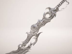 darkness sword 3D Model