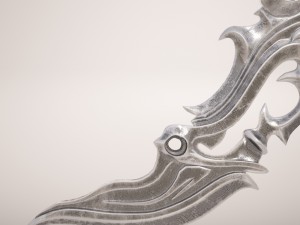 darkness sword Model 3D