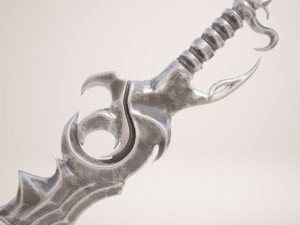 darkness sword Model 3D