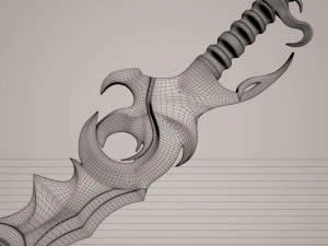darkness sword 3D Model