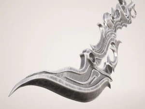 darkness sword 3D Model