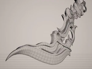 darkness sword 3D Model