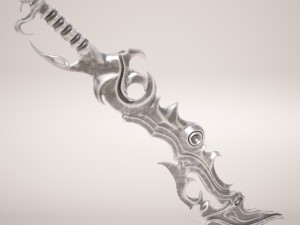 darkness sword Model 3D