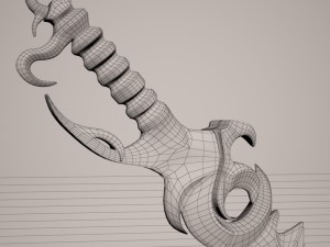 darkness sword Model 3D