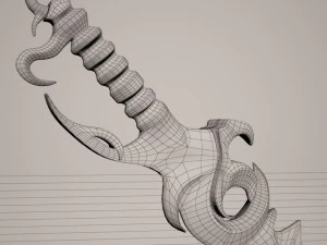 darkness sword 3D Model