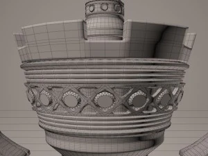 fantasy sword3 3D Model