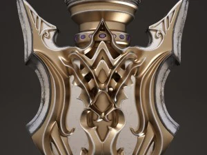 fantasy sword3 3D Model