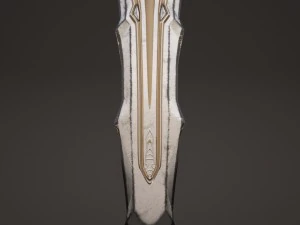 fantasy sword3 3D Model