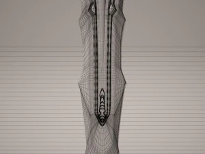 fantasy sword3 3D Model