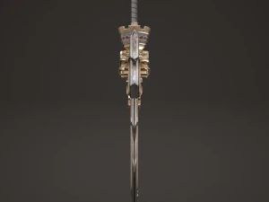 fantasy sword3 3D Model