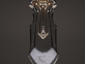 fantasy sword3 3D Model