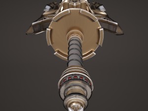 fantasy sword3 3D Model