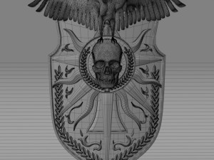 fantasy shield 3D Model
