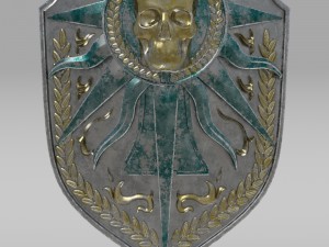 fantasy shield 3D Model