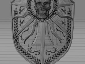 fantasy shield 3D Model