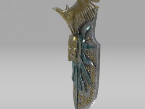 fantasy shield 3D Model
