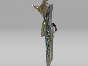 fantasy shield 3D Model