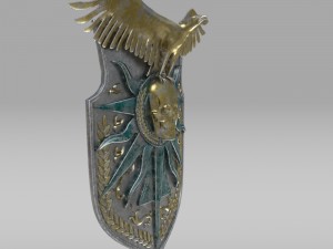 fantasy shield 3D Model