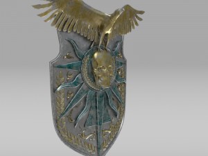 fantasy shield 3D Model