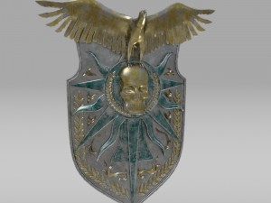 fantasy shield 3D Model
