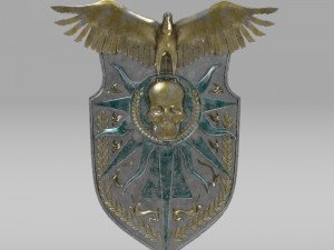 fantasy shield 3D Model